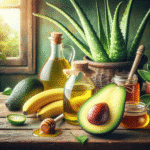 Hidratação natural para cabelos ressecados com ingredientes caseiros