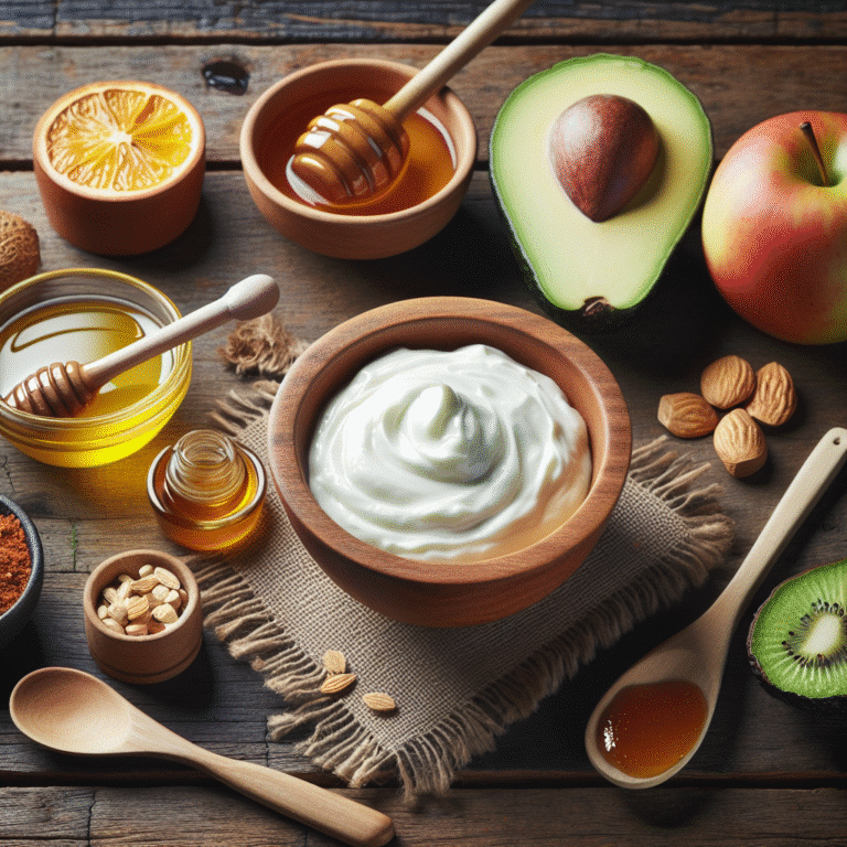 como fazer máscara de hidratação caseira com ingredientes simples