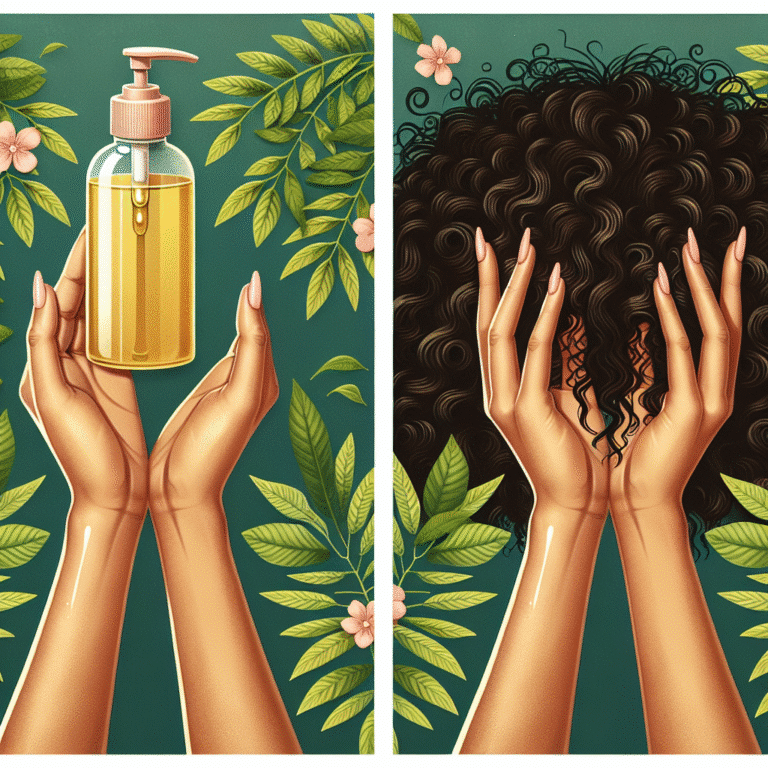 como usar óleo de rícino nos cachos para crescimento e definição