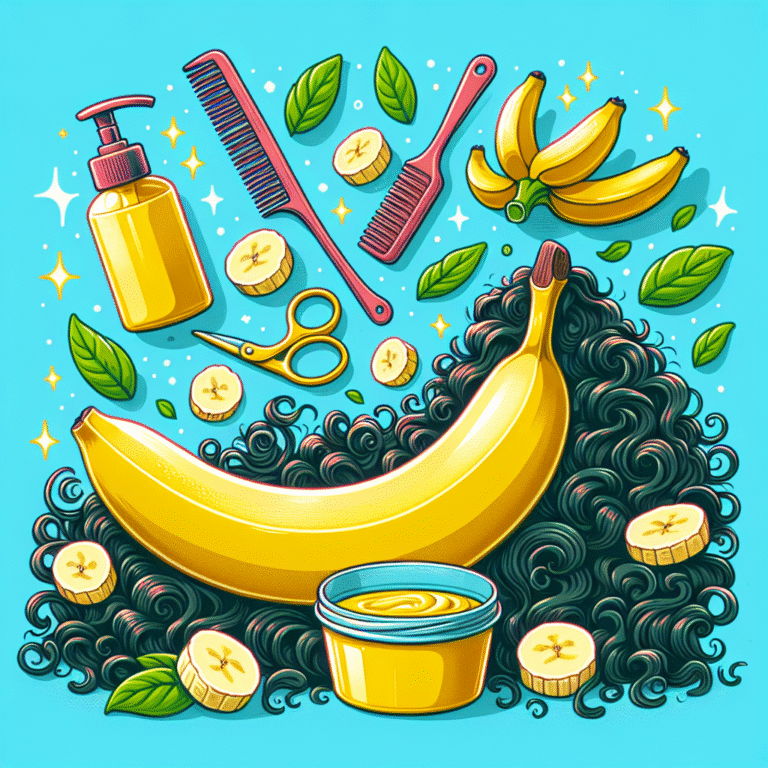 banana: a máscara caseira perfeita para cabelos cacheados