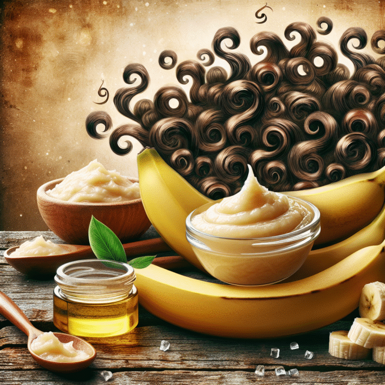 banana: a máscara caseira perfeita para cabelos cacheados