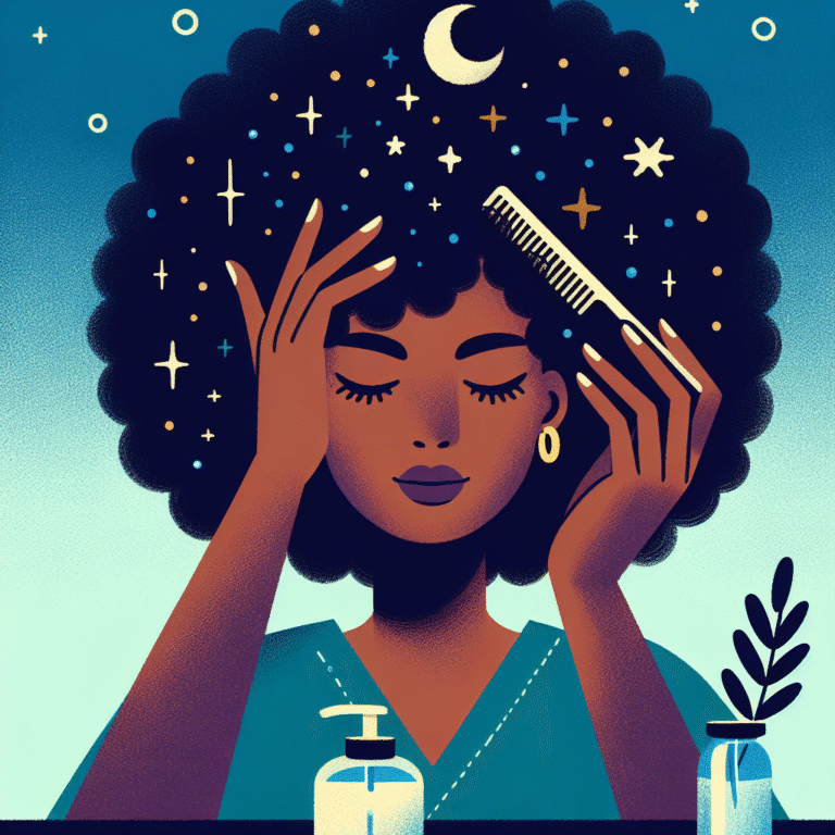 tratamentos noturnos para cabelo crespo: faça o seu cabelo acordar maravilhoso