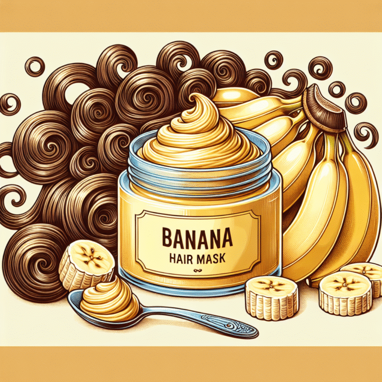 máscara de banana para cabelos cacheados: docinho nos fios