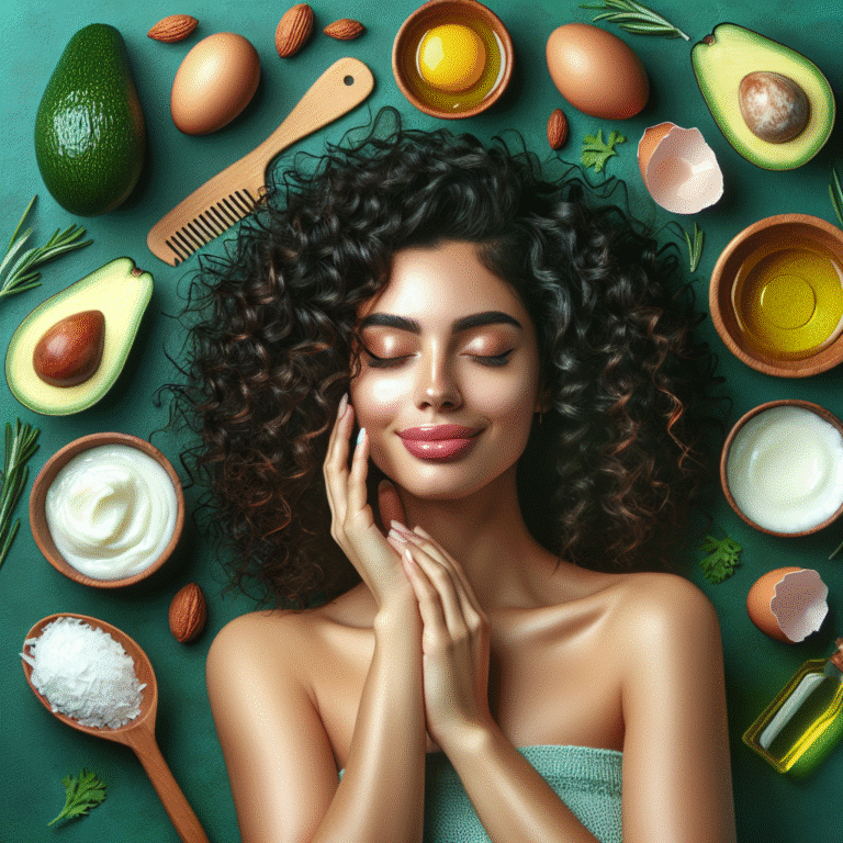 máscaras caseiras para cabelos cacheados: 10 receitas incríveis