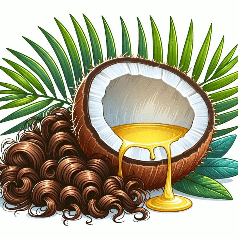 óleo de coco para hidratação profunda: o segredo dos cachos saudáveis