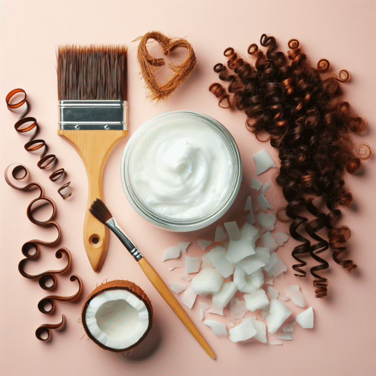 aproveitando o óleo de coco: uma máscara caseira para cabelos cacheados