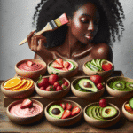 Máscaras de frutas para hidratação natural de cachos secos