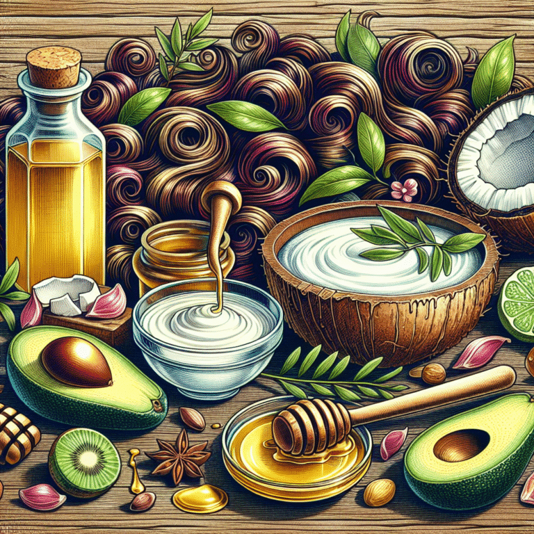 Receitas caseiras para hidratar cabelo cacheado de forma eficaz