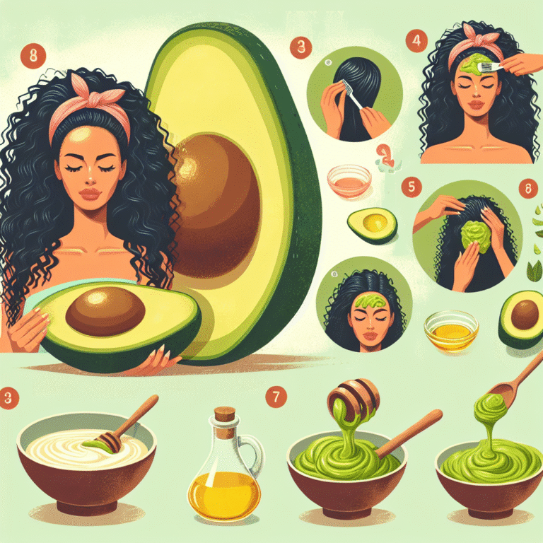 Como fazer máscara de abacate para cachos: um guia prático