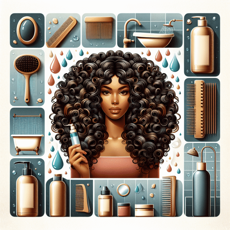 como manter cachos definidos e hidratados