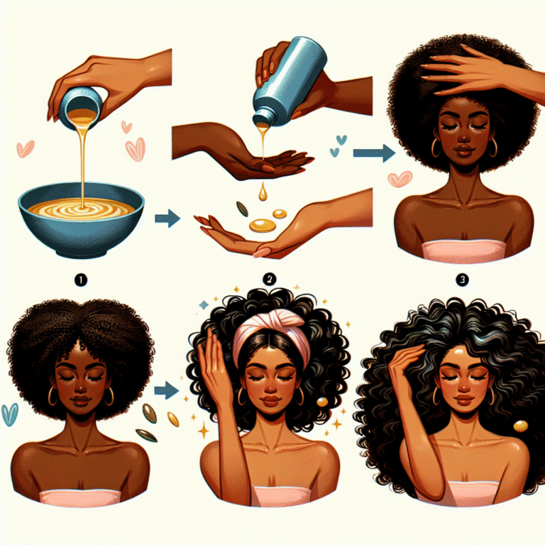 como aplicar óleos vegetais nos cabelos cacheados: passo a passo