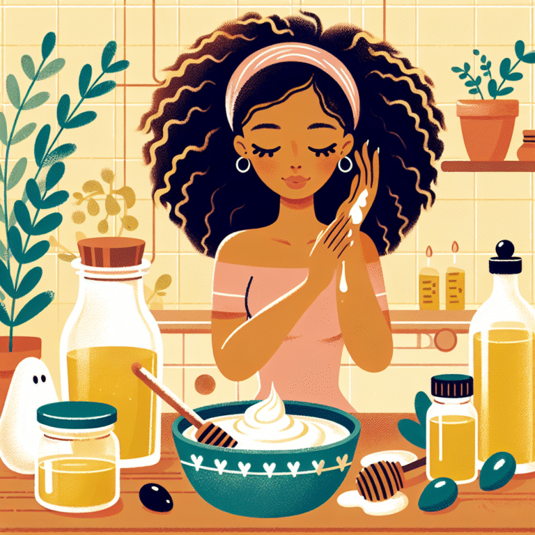 Hidratação caseira com mel e azeite: o segredo para cachos macios